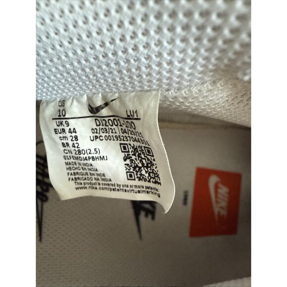 Nike Court Vision Lo Prem Men 10 US UK 9 EU 44 DJ2001-100 Casual Sneakers - Picture 5 of 16